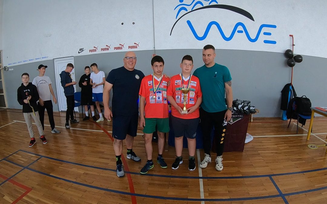 2. mesto na mednarodnem turnirju v badmintonu “Tuzla open 2022”