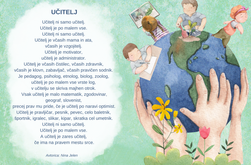 Svetovni dan učiteljev – 5. oktober